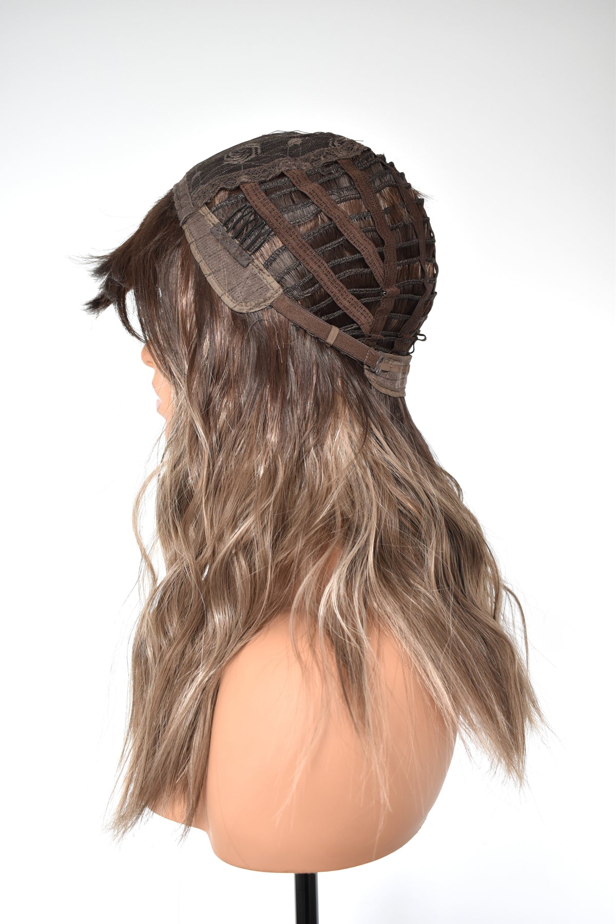 DAVINA Fringe Synthetic Brown Ombre