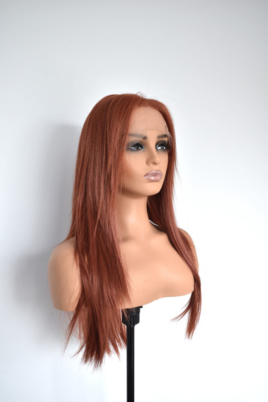 NOLA Lace Front Synthetic Copper Red