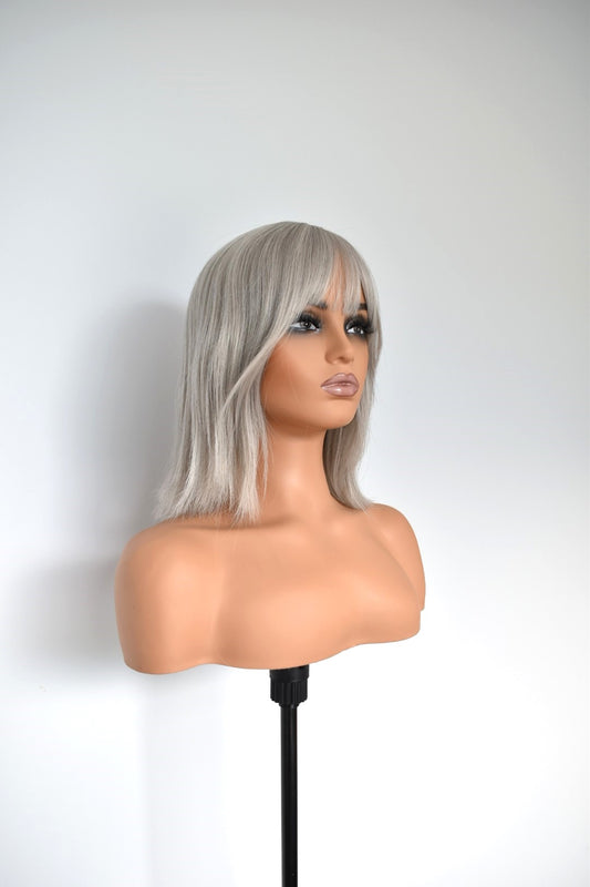 CLEO Fringe Synthetic Light Grey