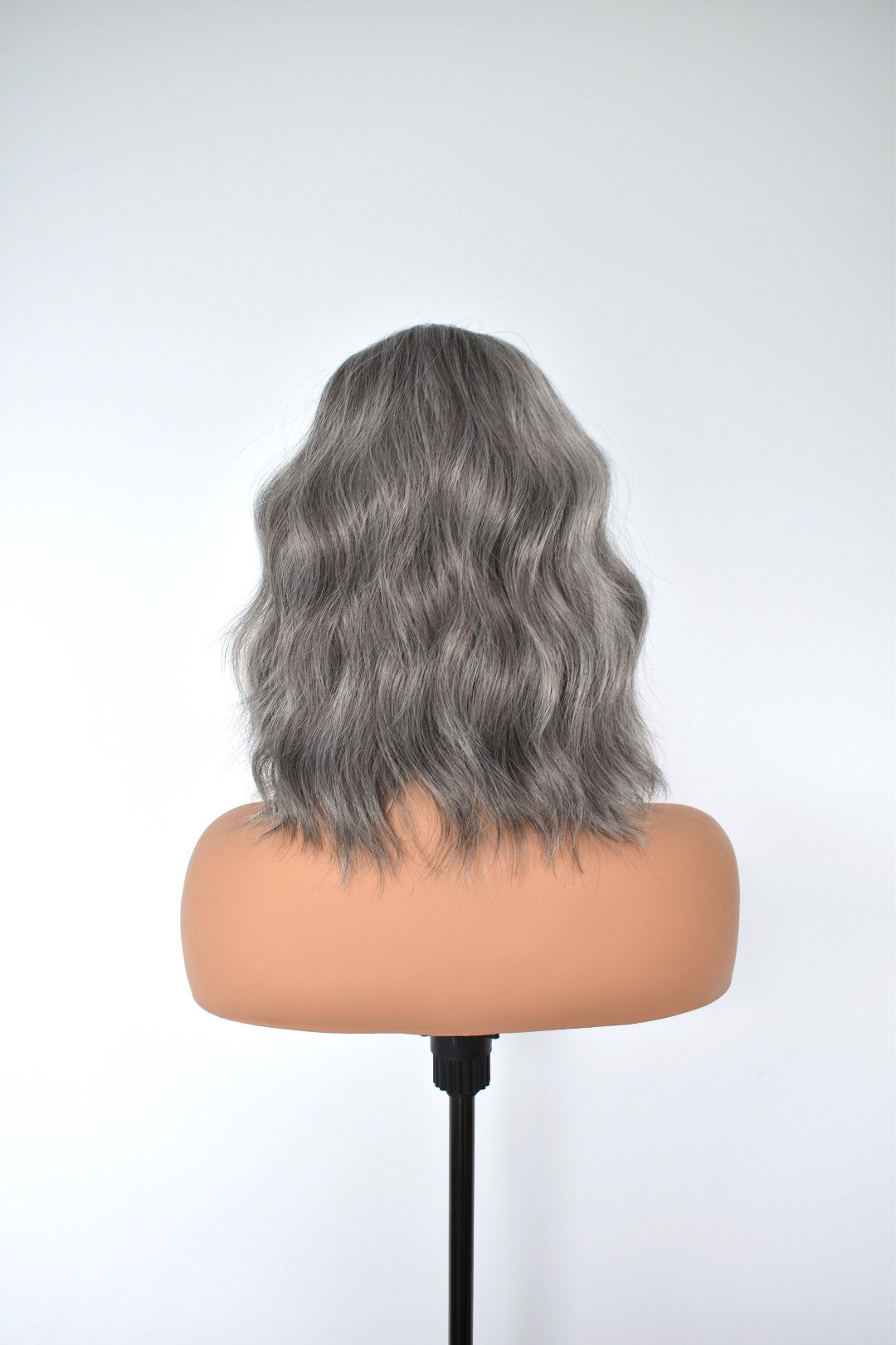 ELARA Fringe Synthetic Dark Grey