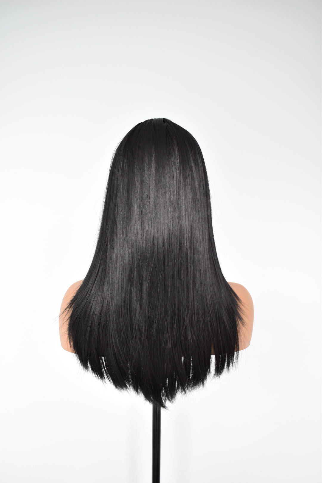 INEZ Fringe Synthetic Black