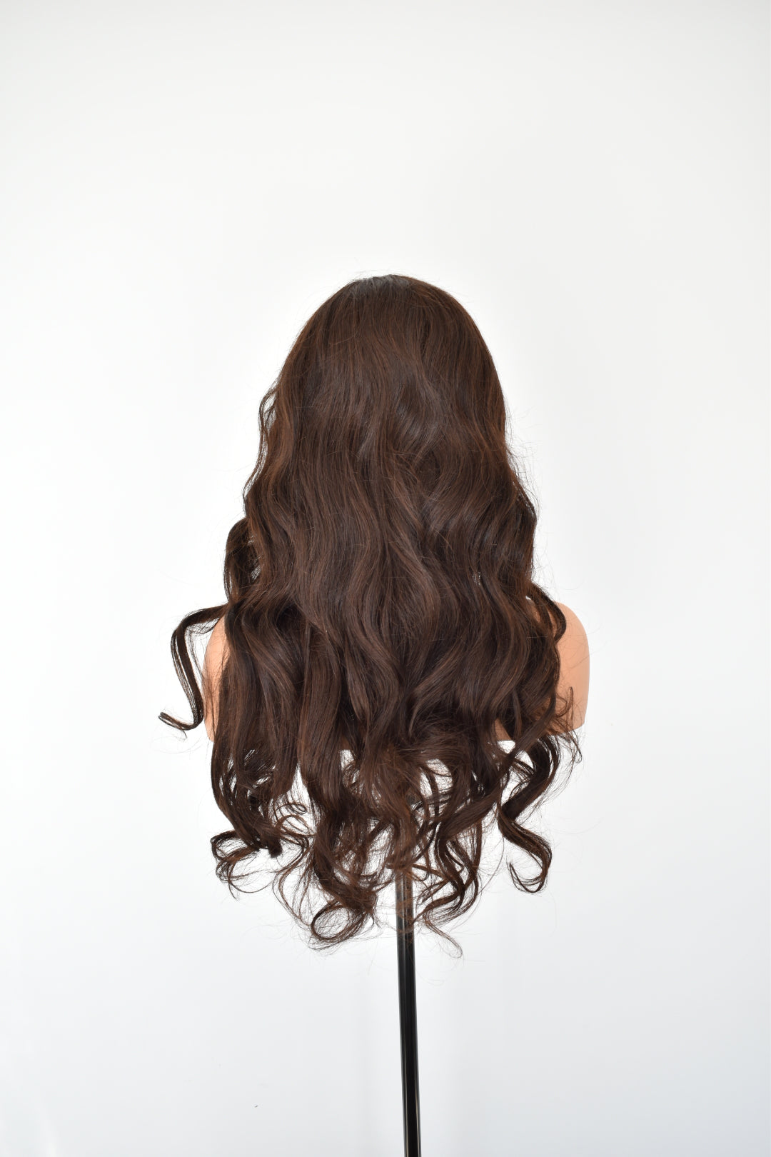 PHOEBE Silk Top Human Hair Chocolate Brown MTO