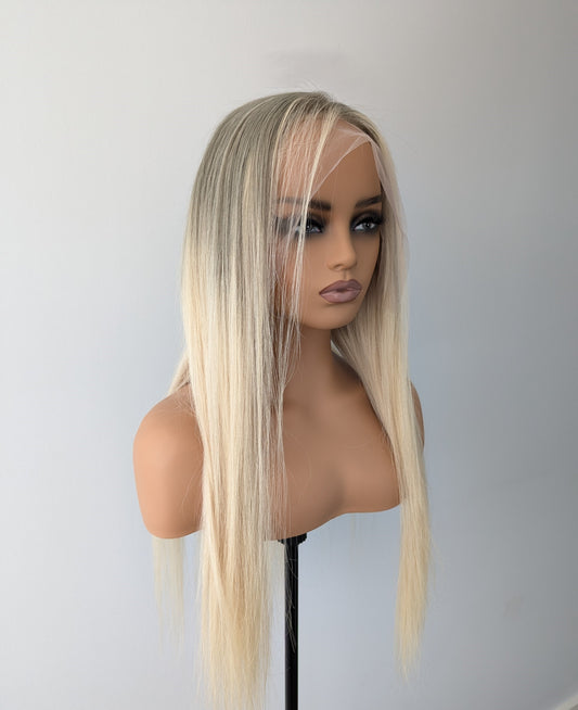 GIGI Lace Front Human Hair Ombre Blonde MTO