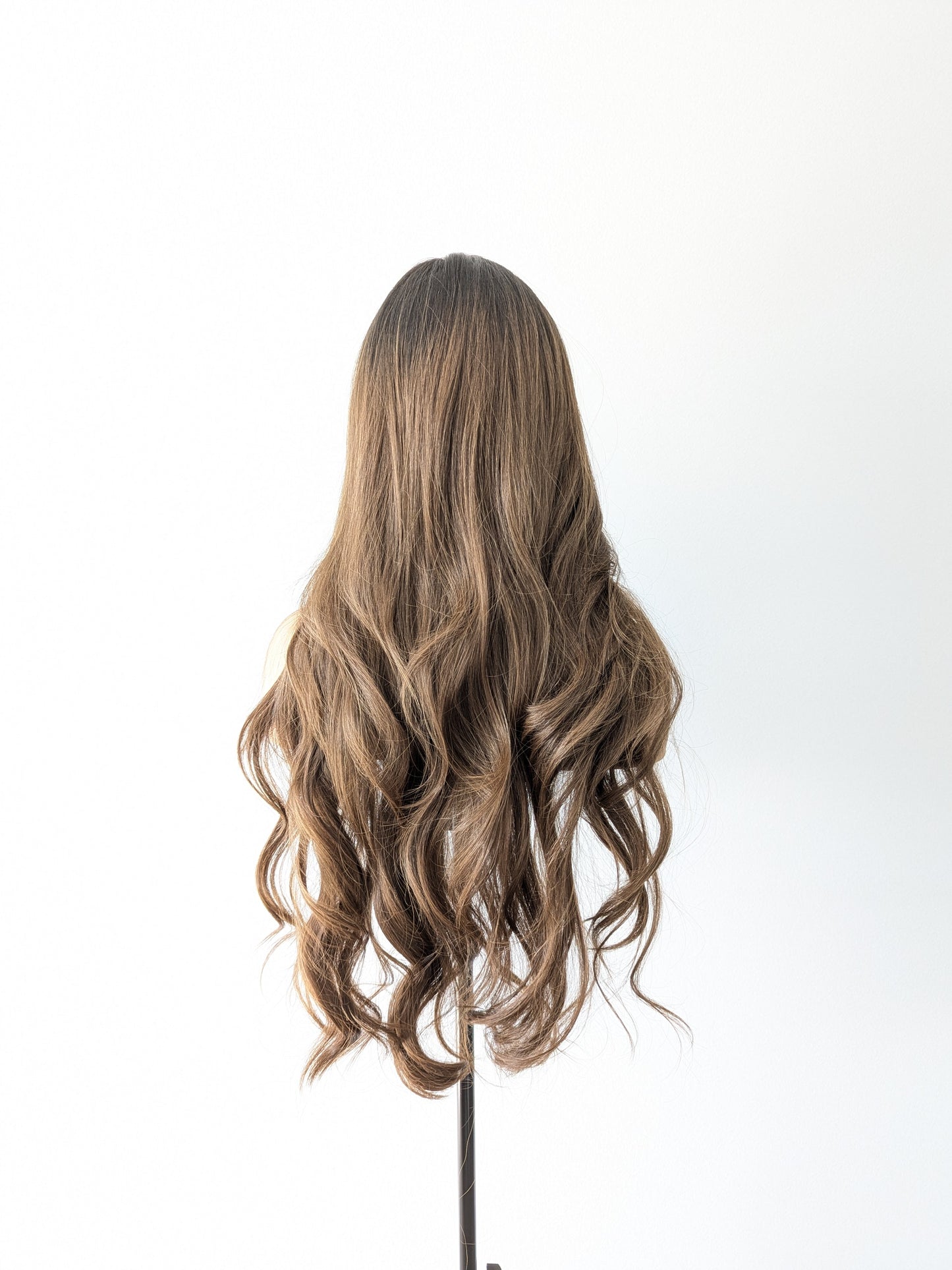 ALESSANDRA Lace Front Synthetic Ombre Brown