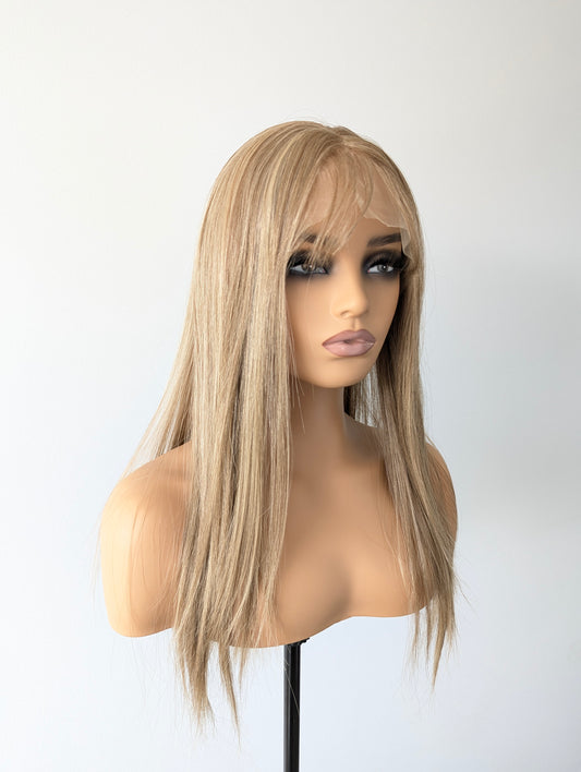 EVA Lace Front Synthetic with Fringe Dark Blonde