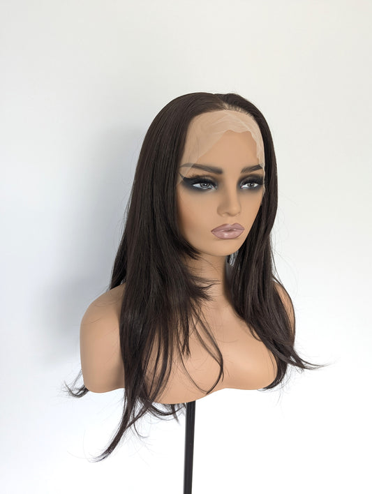 GABBY Lace Front Synthetic Dark Brown