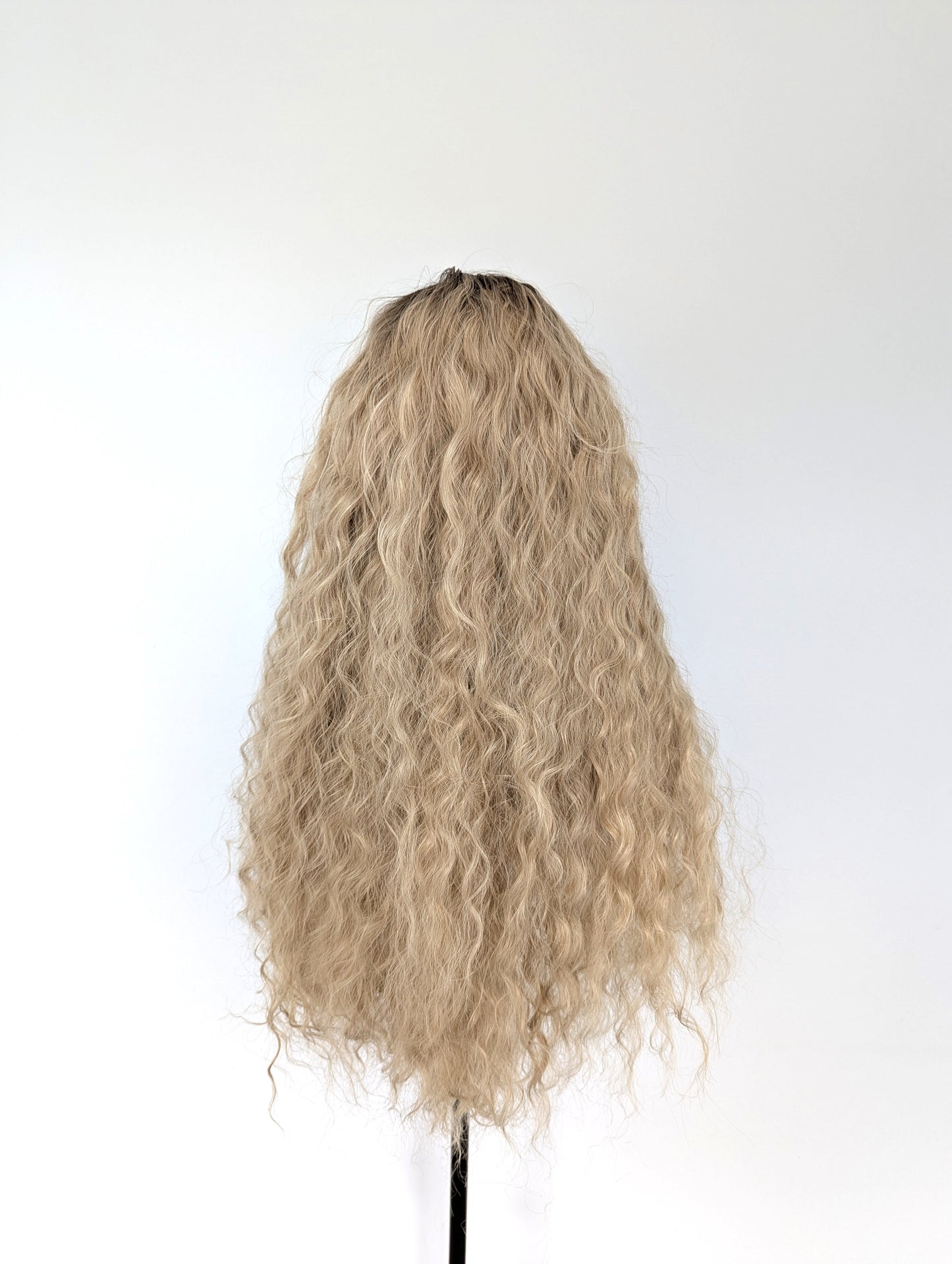 BIANCA Lace Front Synthetic Blonde with Dark Roots
