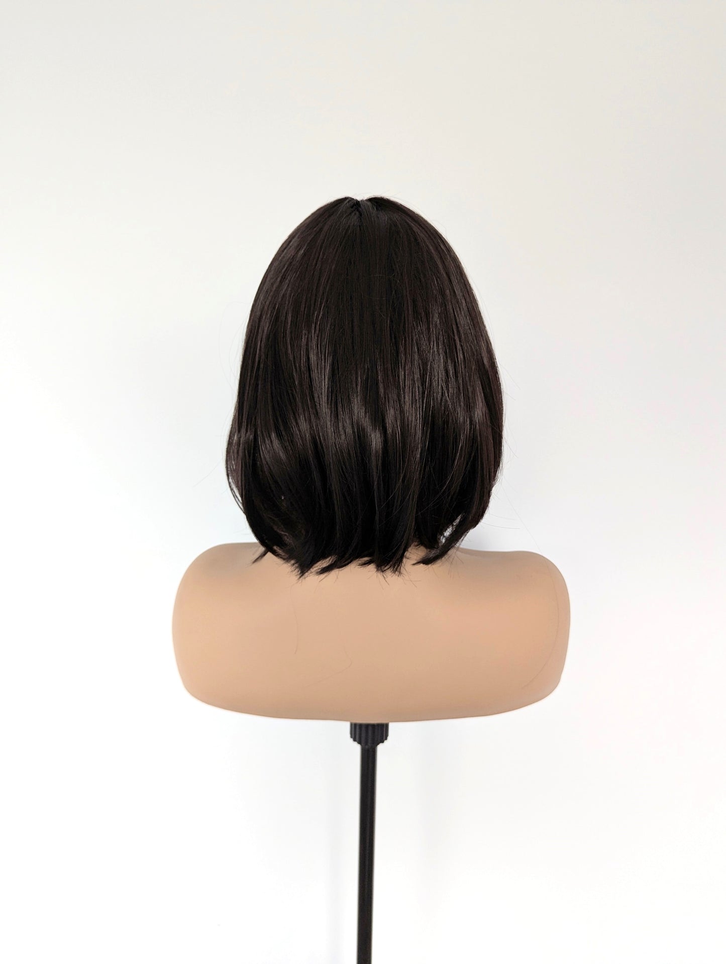EDEN Fringe Synthetic Dark Brown Bob