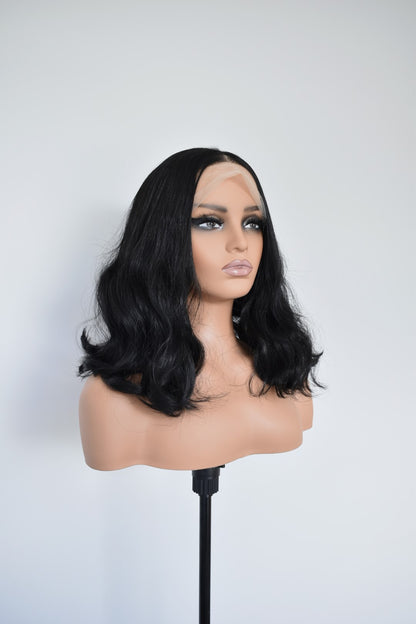 NINA Lace Front Synthetic Black