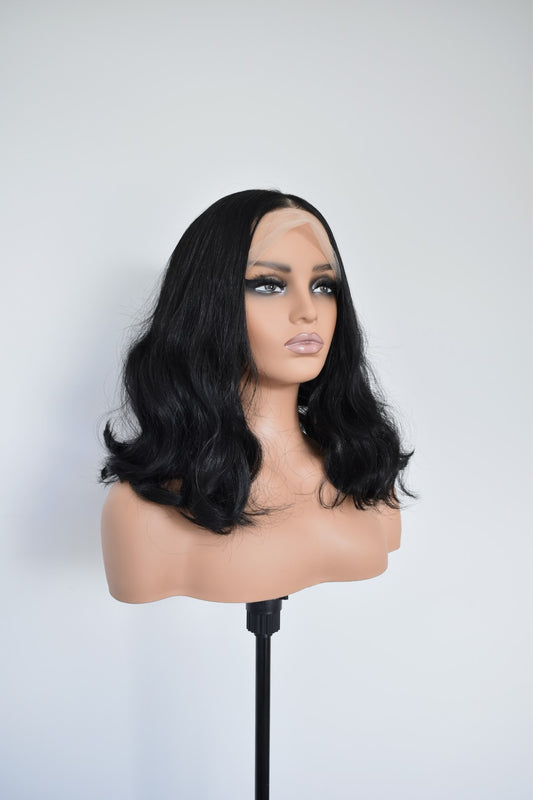 NINA Lace Front Synthetic Black