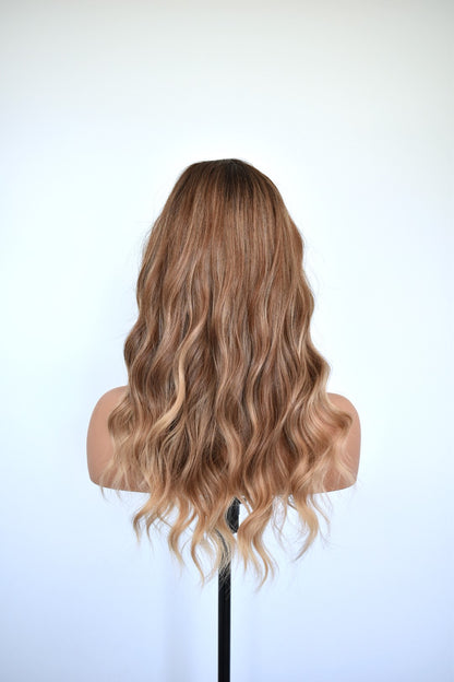 KATE Fringe Synthetic Honey Brown Ombre