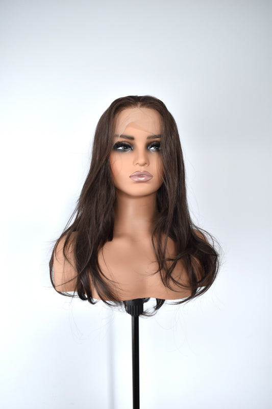 GABBY Lace Front Synthetic Dark Brown