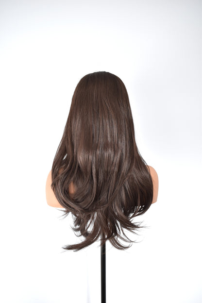 GABBY Lace Front Synthetic Dark Brown