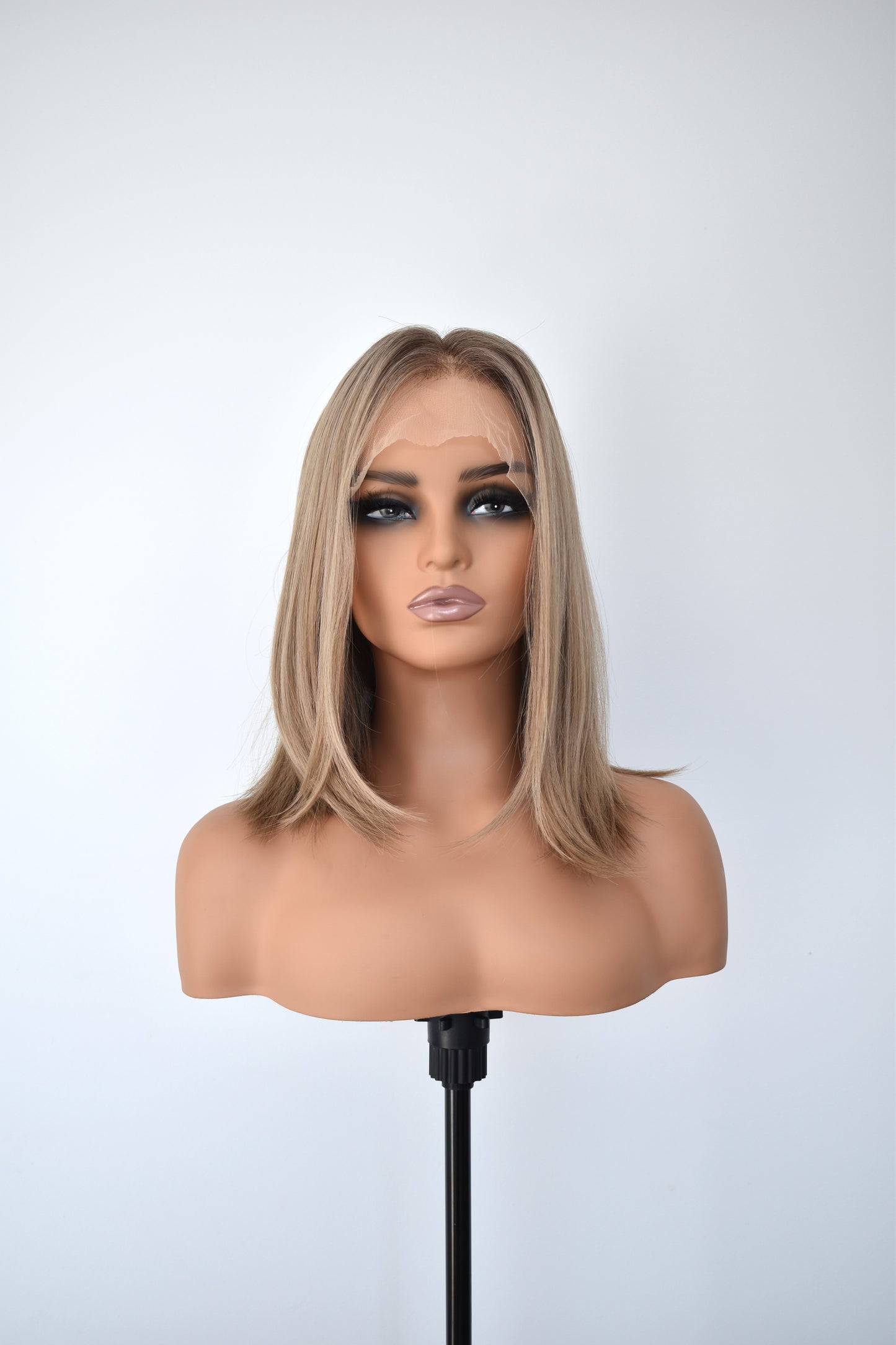HAILEY Lace Front Synthetic Dark Blonde with Roots