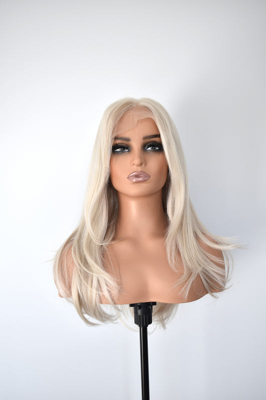 ASPEN Lace Front Platinum Blonde
