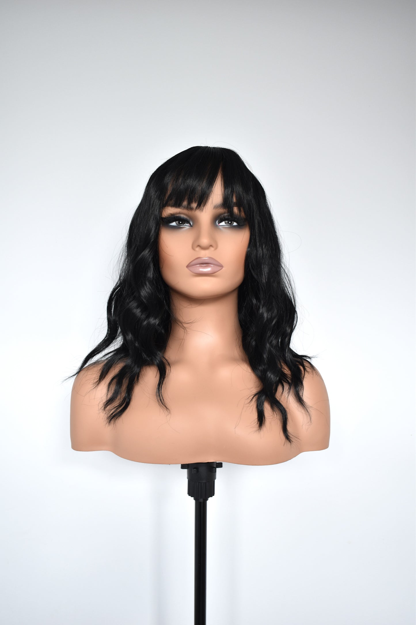 Monica Fringe Synthetic Black