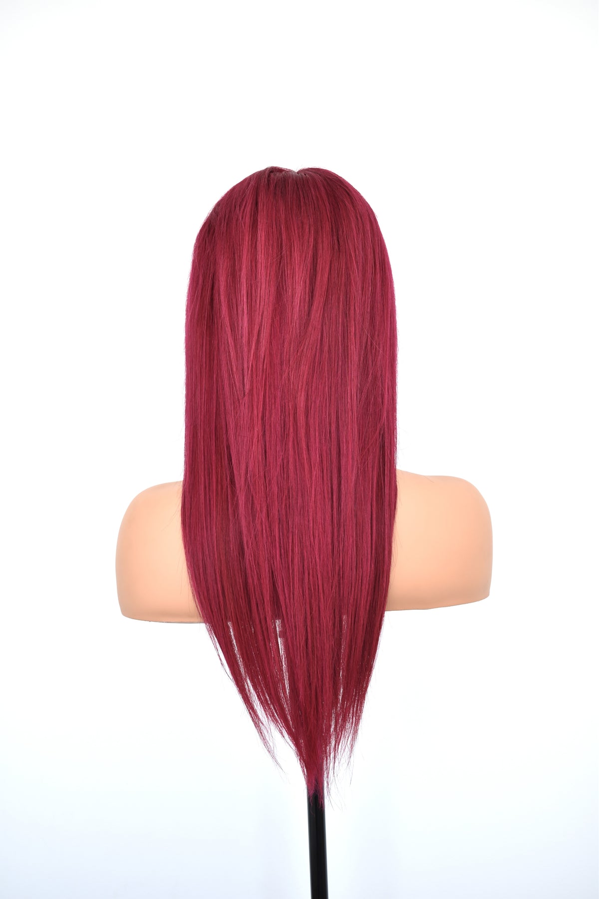 LILY Lace Front Human Hair Light Burgundy MTO