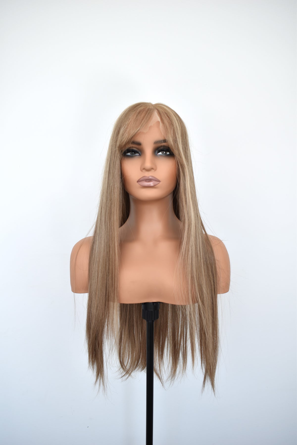 EVA Lace Front Synthetic with Fringe Dark Blonde