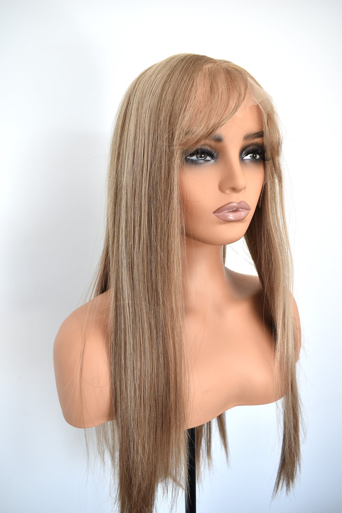 EVA Lace Front Synthetic with Fringe Dark Blonde