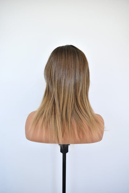 INDI Fringe Synthetic Ombre Dark Honey Blonde