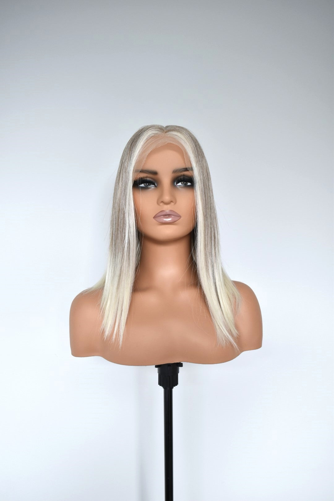 CLAIRE Lace Front Synthetic Ash Blonde Ombre