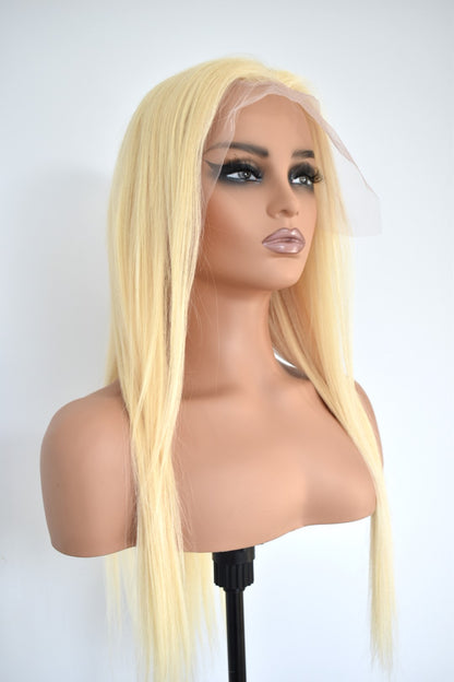 ANYA Lace Front Human Hair 24" Blonde RTS