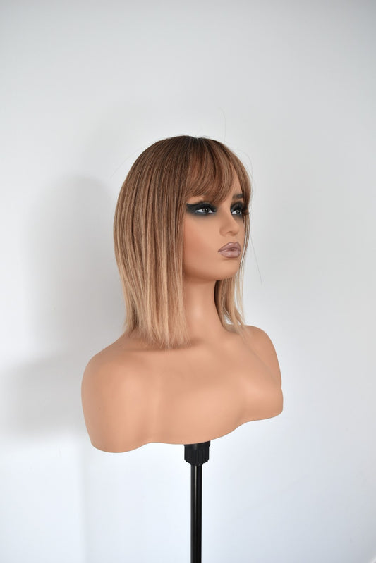 PIPPA Fringe Synthetic Ombre Caramel Blonde