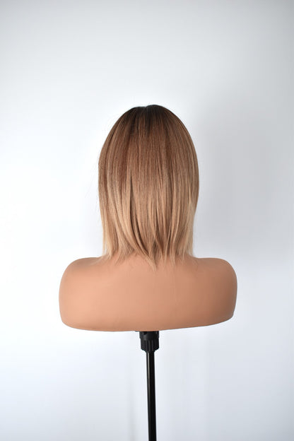 PIPPA Fringe Synthetic Ombre Caramel Blonde
