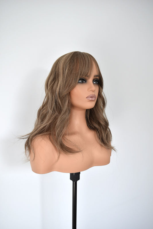 AMIRA Fringe Synthetic Ash Brown
