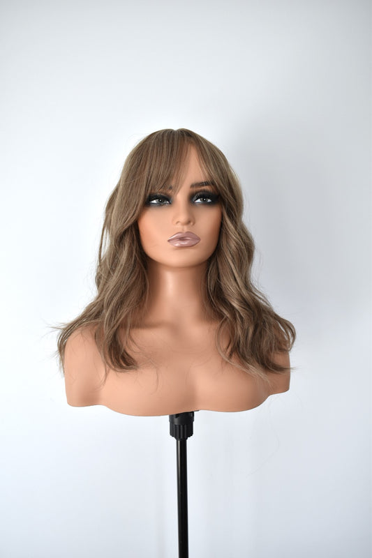 AMIRA Fringe Synthetic Ash Brown