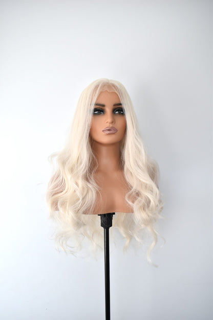 PEARL Lace Front Synthetic Platinum Blonde
