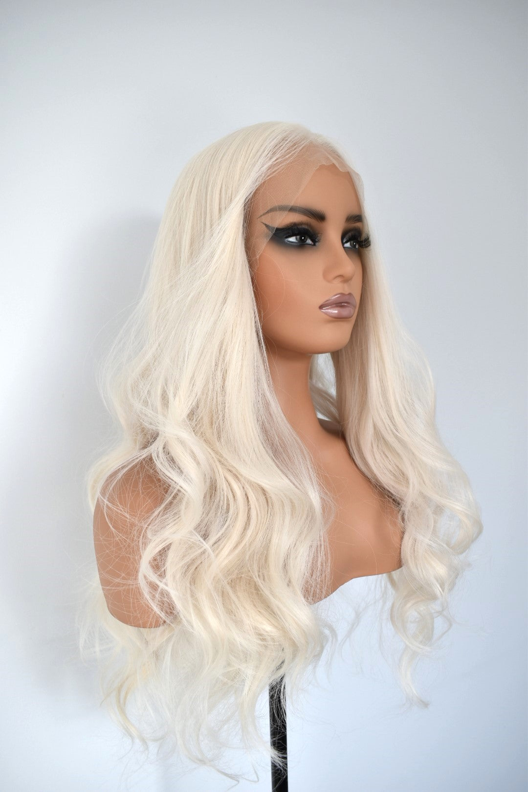 PEARL Lace Front Synthetic Platinum Blonde