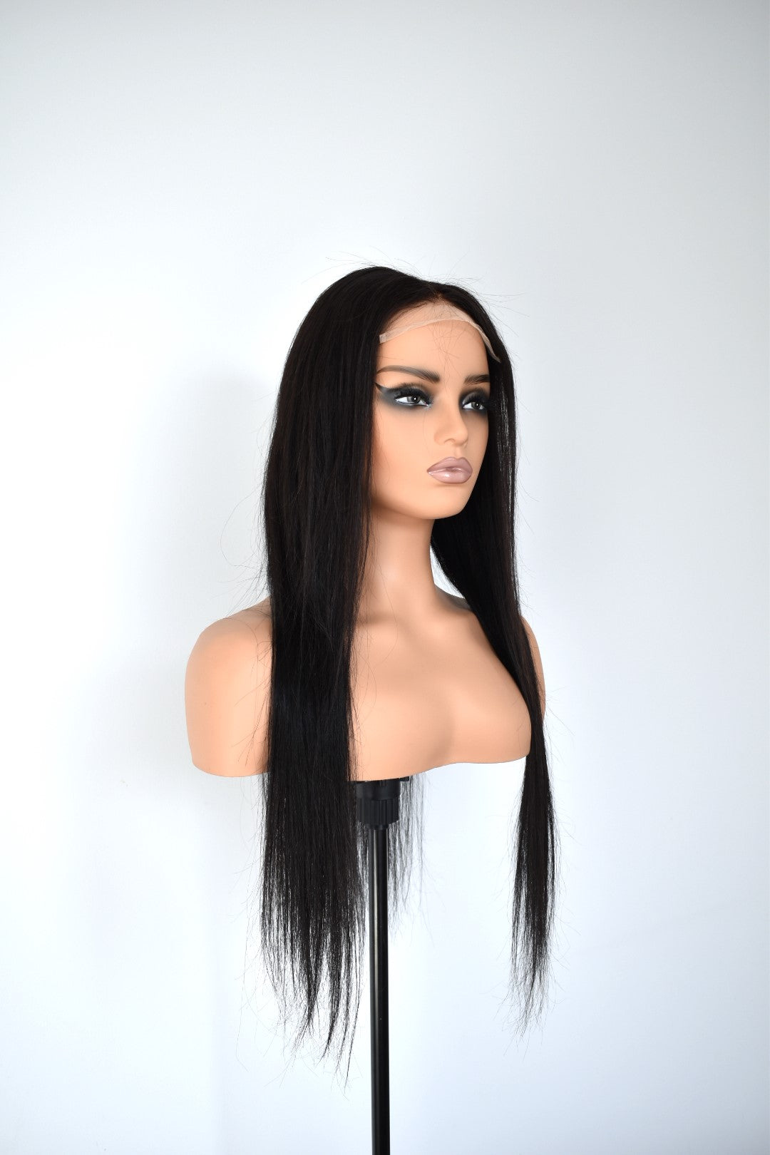 ADRIANA Lace Front Human Hair Black MTO