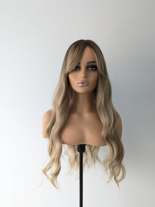 ROSIE Fringe Synthetic Honey Ombre Blonde