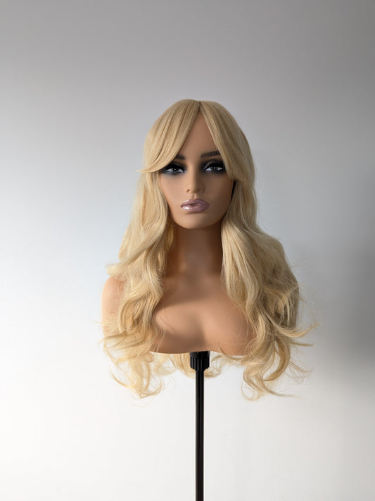 HEIDI Fringe Synthetic Golden Blonde