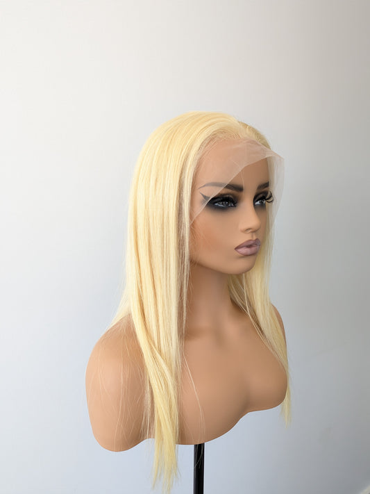 ELLA Lace Front Human Hair Blonde MTO
