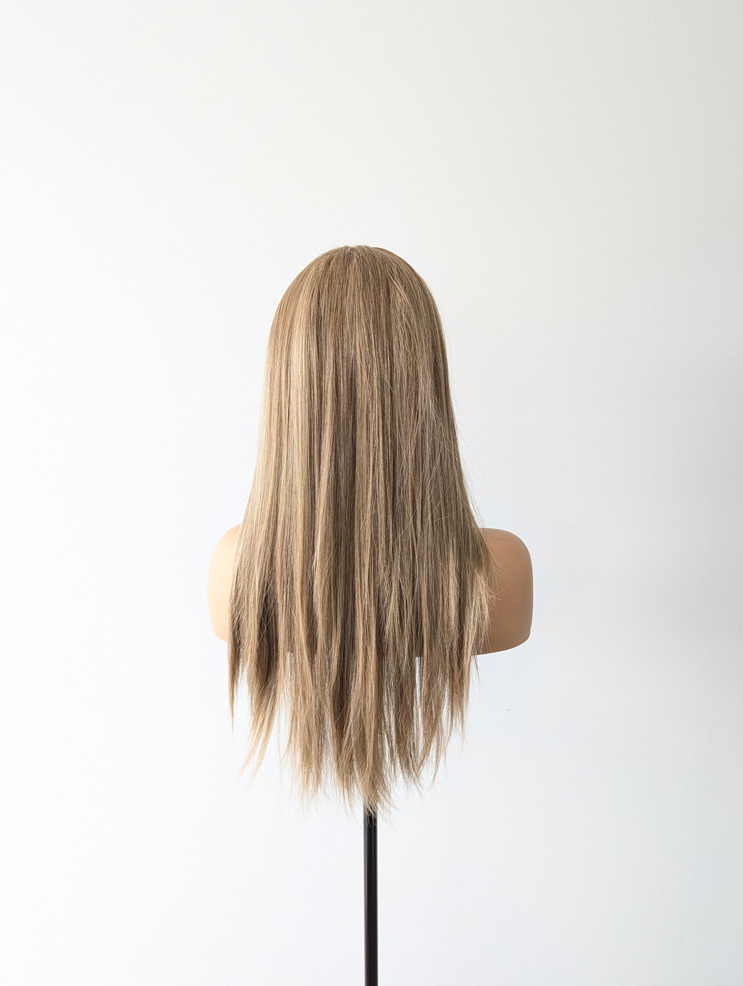 EVA Lace Front Synthetic with Fringe Dark Blonde