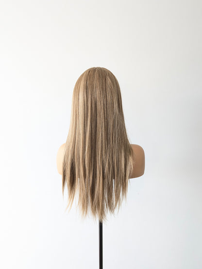 EVA Lace Front Synthetic with Fringe Dark Blonde