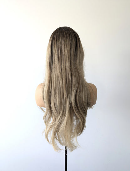 BELLE Fringe Synthetic Ombre Blonde