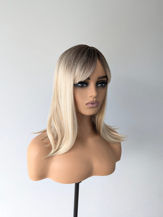 SOPHIE Fringe Synthetic Ombre Blonde