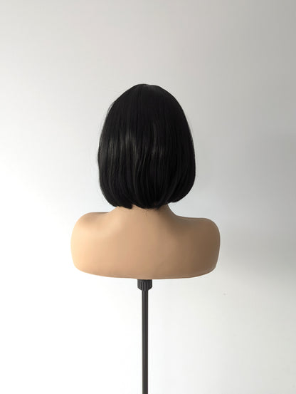 CAT Fringe Synthetic Black Bob