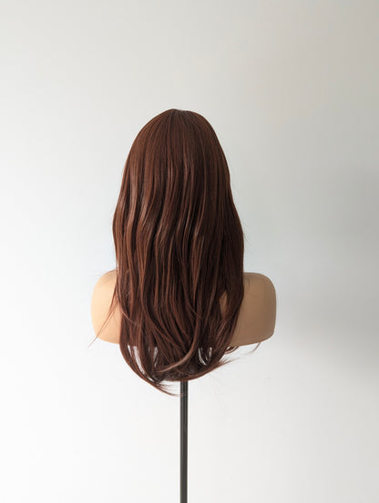 SCARLETT Fringe Synthetic Red Brown