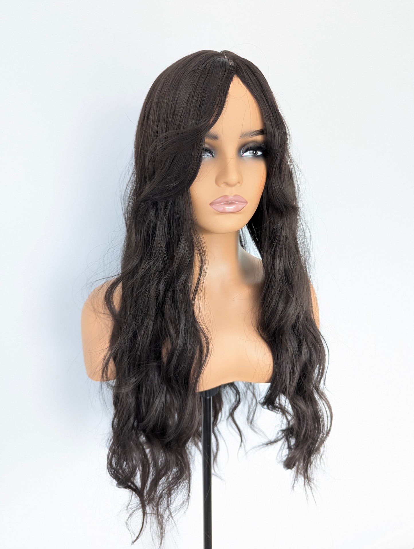 MEGAN Fringe Synthetic Black