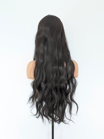 MEGAN Fringe Synthetic Black