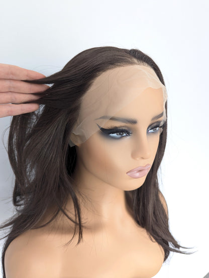GABBY Lace Front Synthetic Dark Brown