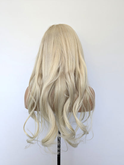 ELLA Lace Front Human Hair Blonde MTO