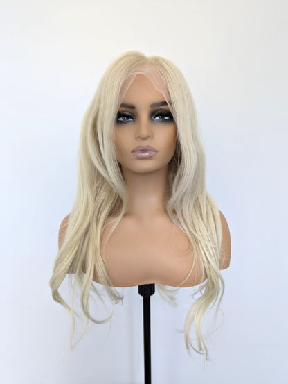 ELLA Lace Front Human Hair Blonde MTO