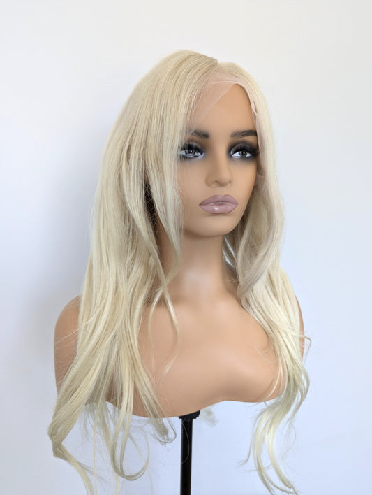 ELLA Lace Front Human Hair Blonde MTO
