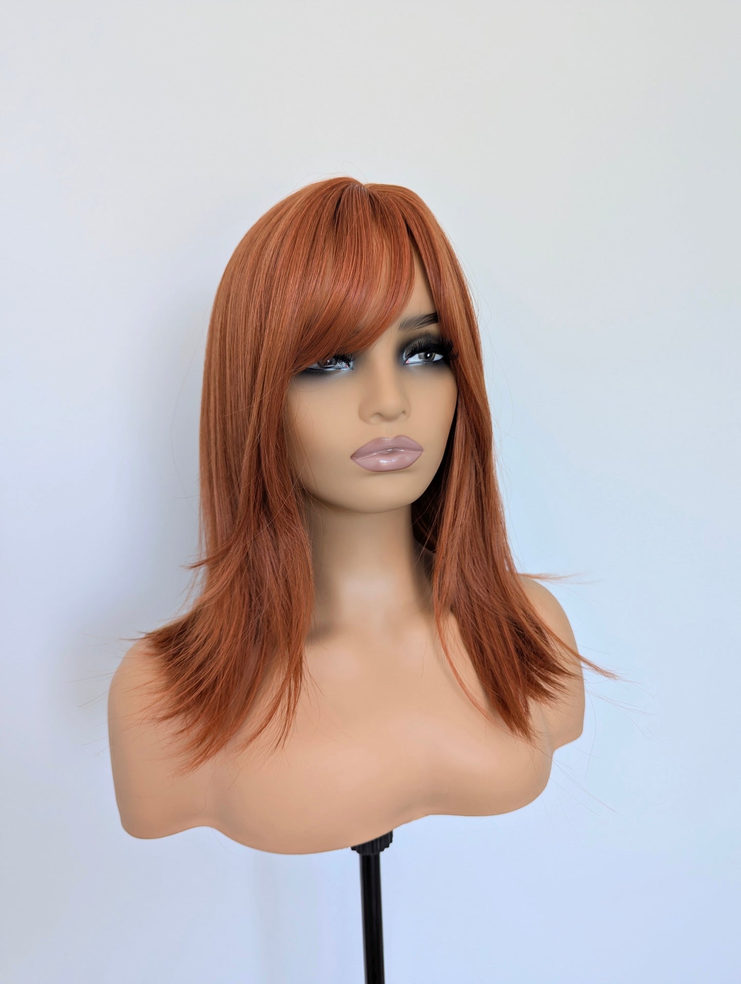 RUBY Fringe Synthetic Red