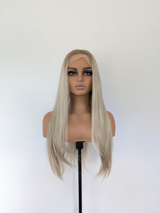 MADDY Lace Front Synthetic Ash Blonde